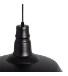 Abruzzo Lampa Wisząca Retro Loft Czarna 36cm E27 Patrone ABR-RRP-SZ-E27