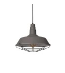 Pendant lamps - Abruzzo Retro Loft Pendant Lamp Grey 36cm E27 Patrone ABR-LSW-PAT - product 1