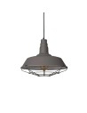Abruzzo Lampa Wisząca Retro Loft Szara 36cm E27 Patrone ABR-LSW-PAT