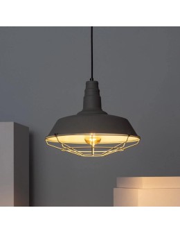 Abruzzo Retro Loft Pendant Lamp Grey 36cm E27 Patrone ABR-LSW-PAT - product 2