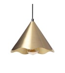 Pendant lamps - Abruzzo Gold E27 Ø25cm Nindo Pendant Lamp ABR-LWZ-NIN-Z - product 1