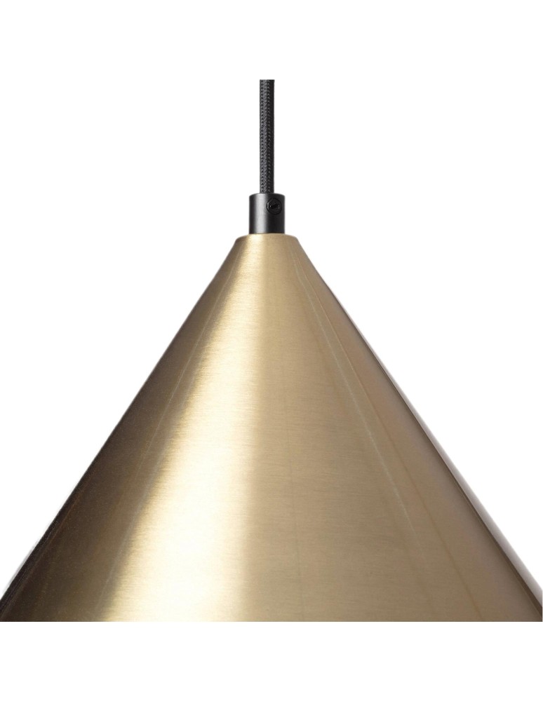 Pendant lamps - Abruzzo Gold E27 Ø25cm Nindo Pendant Lamp ABR-LWZ-NIN-Z - product kolory-swiatla.pl 3