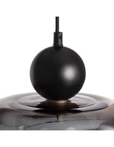 Abruzzo Lampa Wisząca metal i szkło dymione G9 Ø24cm Cartier ABR-LWS-C-CAR - produkt 2