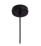 Abruzzo Lampa Wisząca metal i szkło bursztynowe G9 Ø24cm Cartier ABR-LWS-BU-CAR