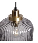 Pendant lamps - Abruzzo Glass Pendant Lamp Ø22cm Niko ABR-LWS-C-NIK - product 2