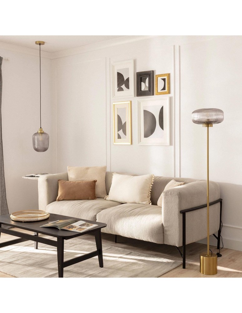 Pendant lamps - Abruzzo Glass Pendant Lamp Ø22cm Niko ABR-LWS-C-NIK - product kolory-swiatla.pl 8