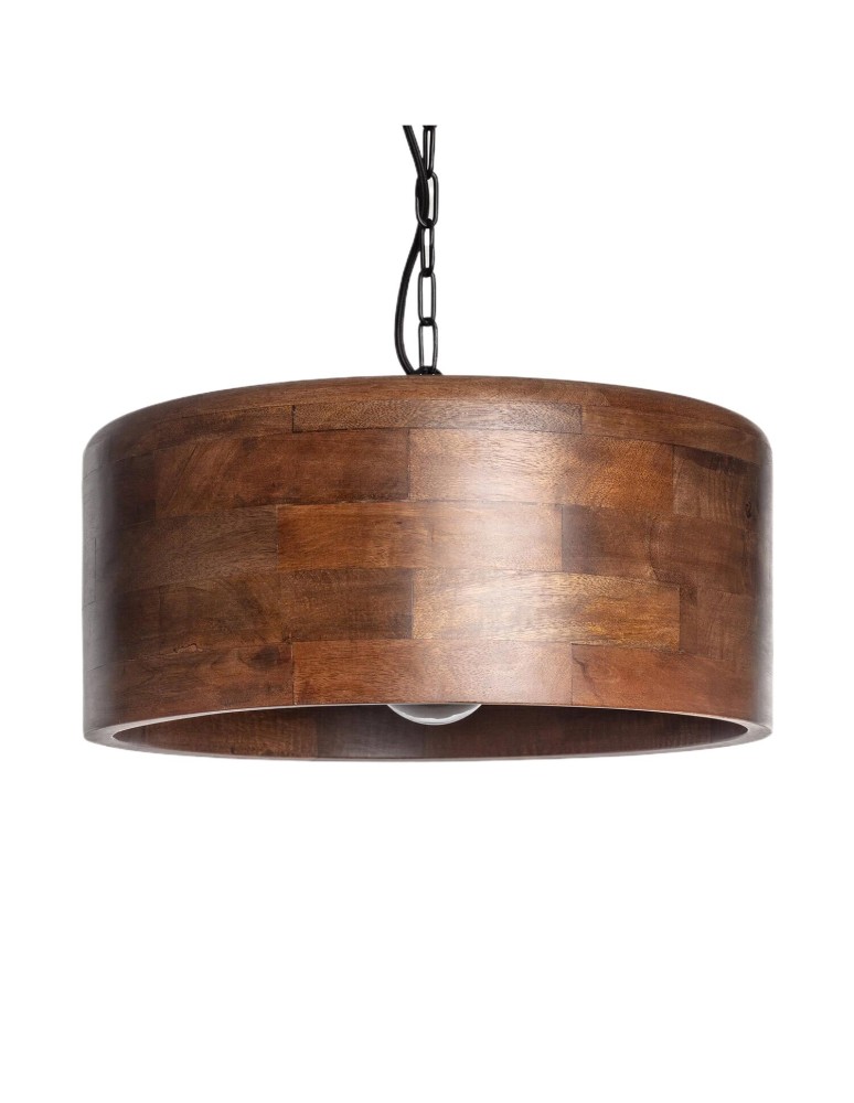 Pendant lamps - Abruzzo Mango Wood Pendant Lamp Ø40cm Niche ABR-LWD-NICH - product kolory-swiatla.pl 1