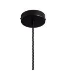Pendant lamps - Abruzzo Metal Pendant Lamp Ø40cm Black E27 Dario ABR-LWO-DARIO-C - product 3