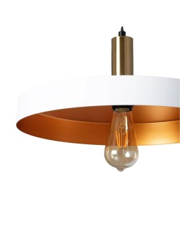 Abruzzo Lampa Wisząca z metalu Ø40cm E27 Biała Dario ABR-LWO-DARIO-B - produkt 2