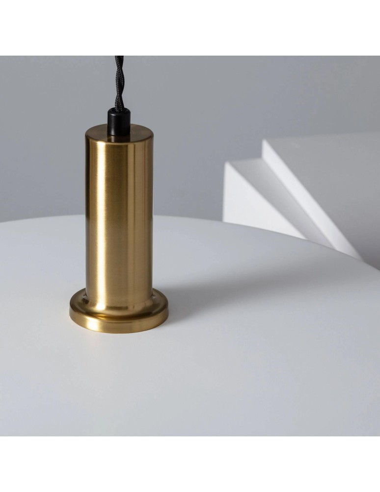 Abruzzo Lampa Wisząca z metalu Ø40cm E27 Biała Dario ABR-LWO-DARIO-B