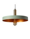 Abruzzo Lampa Wisząca z metalu Ø40cm E27 Zielona Dario ABR-LWO-DARIO-Z