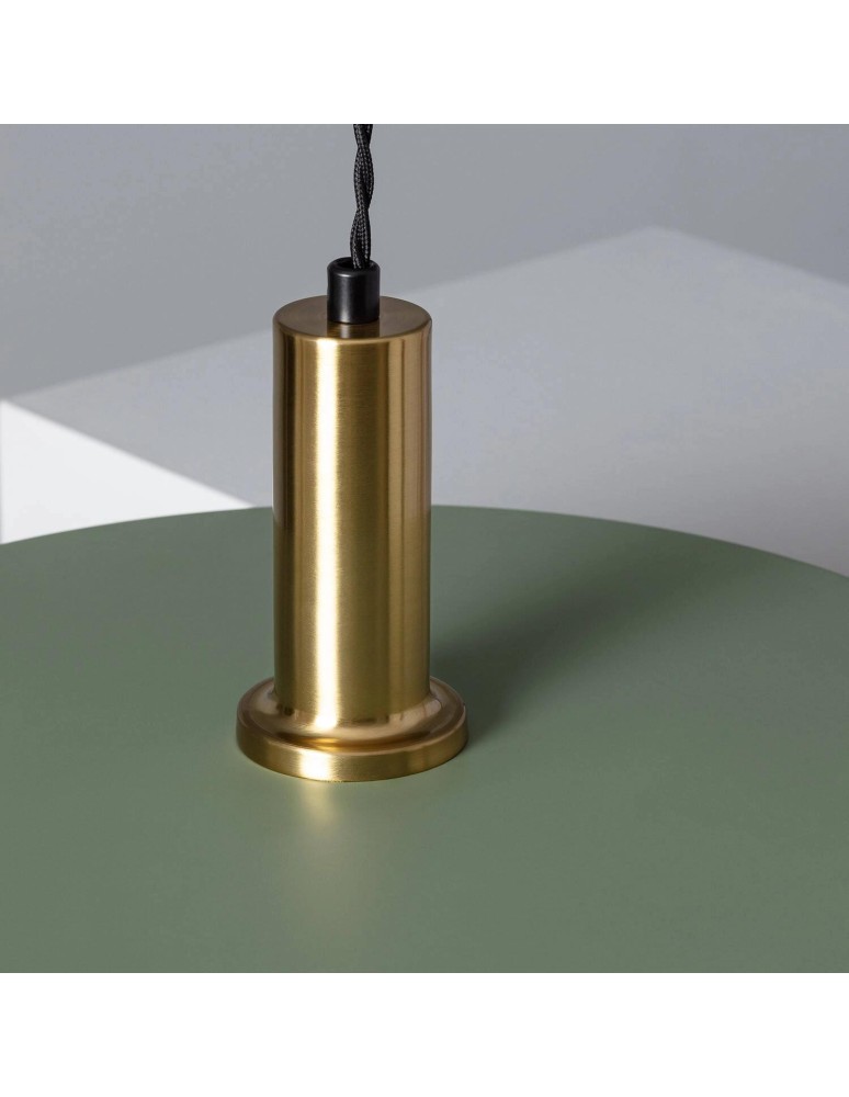 Abruzzo Lampa Wisząca z metalu Ø40cm E27 Zielona Dario ABR-LWO-DARIO-Z