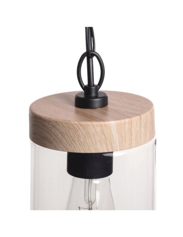 Abruzzo Outdoor Pendant Lamp Imitation Wood E27 IP44 Finto ABR-LWZIP44-D - product 2