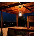 Outdoor pendant lamps - Abruzzo Outdoor Pendant Lamp Imitation Wood E27 IP44 Finto ABR-LWZIP44-D - product 5