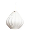 View Abruzzo Milky Glass Pendant Lamp Ø30cm E27 Dizzaro ABR-LWSM-DIZZ