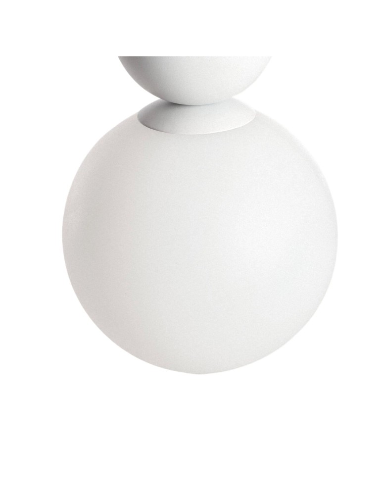 Abruzzo Lampa Wisząca ze szkła mlecznego Ø30cm G9 Dizzaro Trio ABR-LWSM-DIZZ2