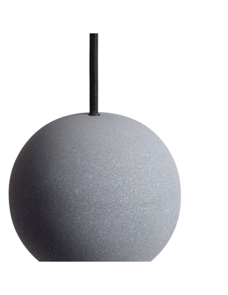 Pendant lamps - Abruzzo Grey Ø30cm G9 Dizzaro Duo Cement Pendant Lamp ABR-LWSM-DIZZ4 - product kolory-swiatla.pl 2