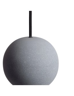 Abruzzo Lampa Wisząca z cementu szara Ø30cm G9 Dizzaro Duo ABR-LWSM-DIZZ4 - produkt 2
