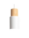View Abruzzo Modern Scandinavian pendant lamp E27 white Vita ABR-ZE27-VITA-B