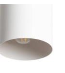 Pendant lamps - Abruzzo Modern Scandinavian pendant lamp E27 white Vita ABR-ZE27-VITA-B - product 2