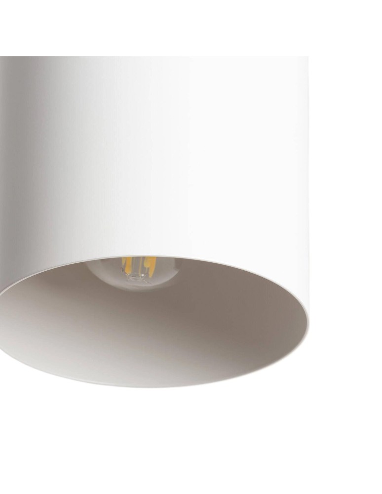 Abruzzo Lampa wisząca nowoczesna skandynawska E27 biała Vita ABR-ZE27-VITA-B