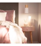 Abruzzo Lampa wisząca nowoczesna skandynawska E27 biała Vita ABR-ZE27-VITA-B