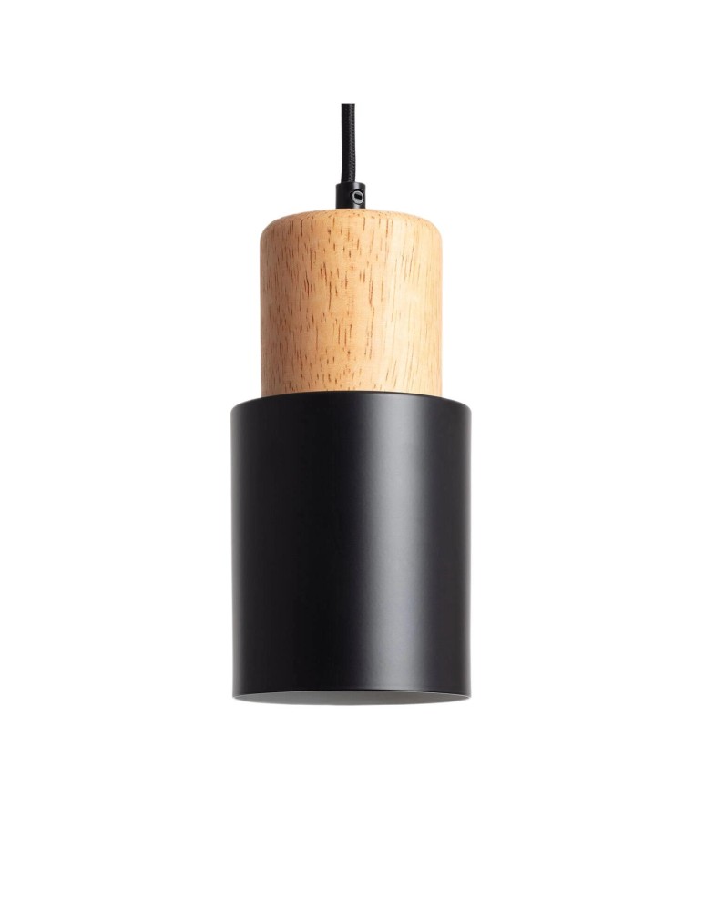 Abruzzo Lampa wisząca nowoczesna skandynawska E27 czarna Vita ABR-ZE27-VITA-C