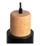 Pendant lamps - Abruzzo Modern Scandinavian pendant lamp E27 black Vita ABR-ZE27-VITA-C - product 2