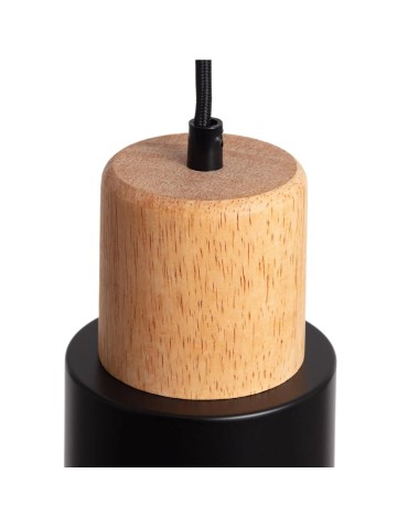 Abruzzo Lampa wisząca nowoczesna skandynawska E27 czarna Vita ABR-ZE27-VITA-C - produkt 2