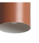 Abruzzo Lampa wisząca nowoczesna skandynawska E27 brązowa Vita ABR-ZE27-VITA-BR