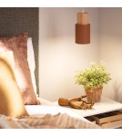 Pendant lamps - Abruzzo Modern Scandinavian pendant lamp E27 brown Vita ABR-ZE27-VITA-BR - product 7