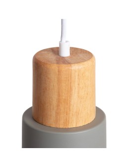 Abruzzo Modern Scandinavian pendant lamp E27 grey Vita ABR-ZE27-VITA-S - product 2
