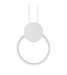 Pendant lamps - Abruzzo Nordic modern pendant lamp white 10W 3000K Totti ABR-LWTIT-B - product 1