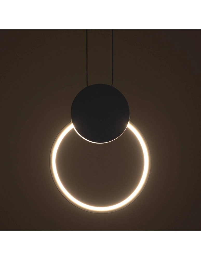 Abruzzo Lampa wisząca nowoczesna nordycka biała 10W 3000K Totti ABR-LWTIT-B