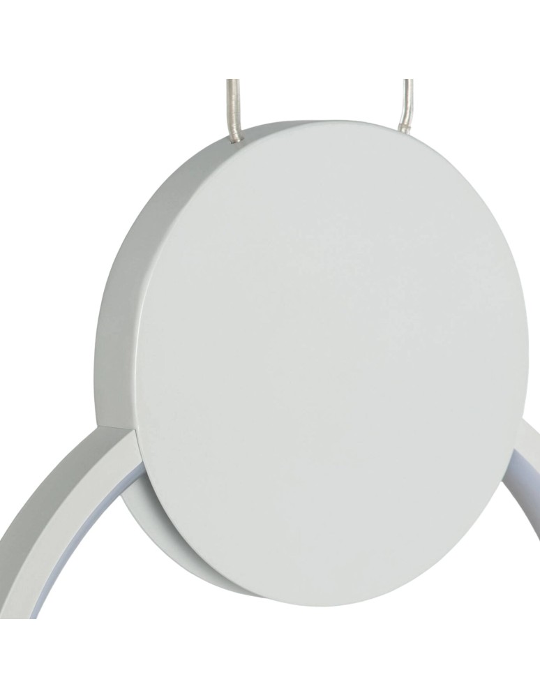 Abruzzo Lampa wisząca nowoczesna nordycka biała 10W 3000K Totti ABR-LWTIT-B