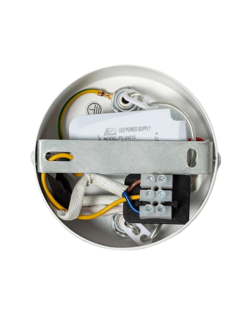 Pendant lamps - Abruzzo Nordic modern pendant lamp white 10W 3000K Totti ABR-LWTIT-B - product kolory-swiatla.pl 8