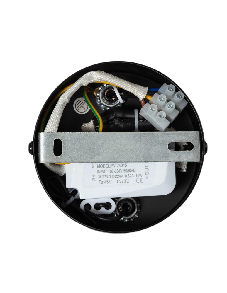 Abruzzo Lampa wisząca nowoczesna nordycka Czarna 10W 3000K Totti ABR-LWTIT-C