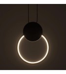 Abruzzo Lampa wisząca nowoczesna nordycka Czarna 10W 3000K Totti ABR-LWTIT-C