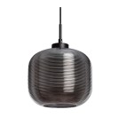 Pendant lamps - Abruzzo Glass pendant lamp grey E27 Bonzo ABR-LWS-C-BON - product 1
