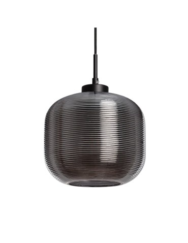 Abruzzo Glass pendant lamp grey E27 Bonzo ABR-LWS-C-BON