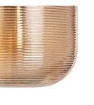 Abruzzo Lampa wisząca szklana bursztynowa E27 Bonzo ABR-LWS-A-BON