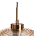 Pendant lamps - Abruzzo E27 amber glass pendant lamp Bonzo ABR-LWS-A-BON - product 4