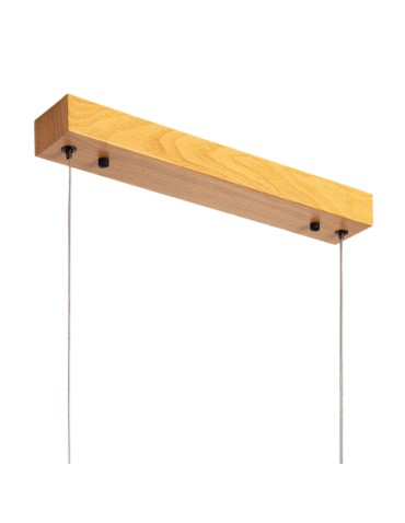 Abruzzo Lampa wisząca liniowa kolor drewna 60cm 30W CCT Arche ABR-LWL-CCT-ARC-D - produkt 2
