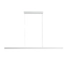 Pendant lamps - Abruzzo Linear Pendant Lamp White 60cm 30W CCT Arche ABR-LWL-CCT-ARC-B - product 1