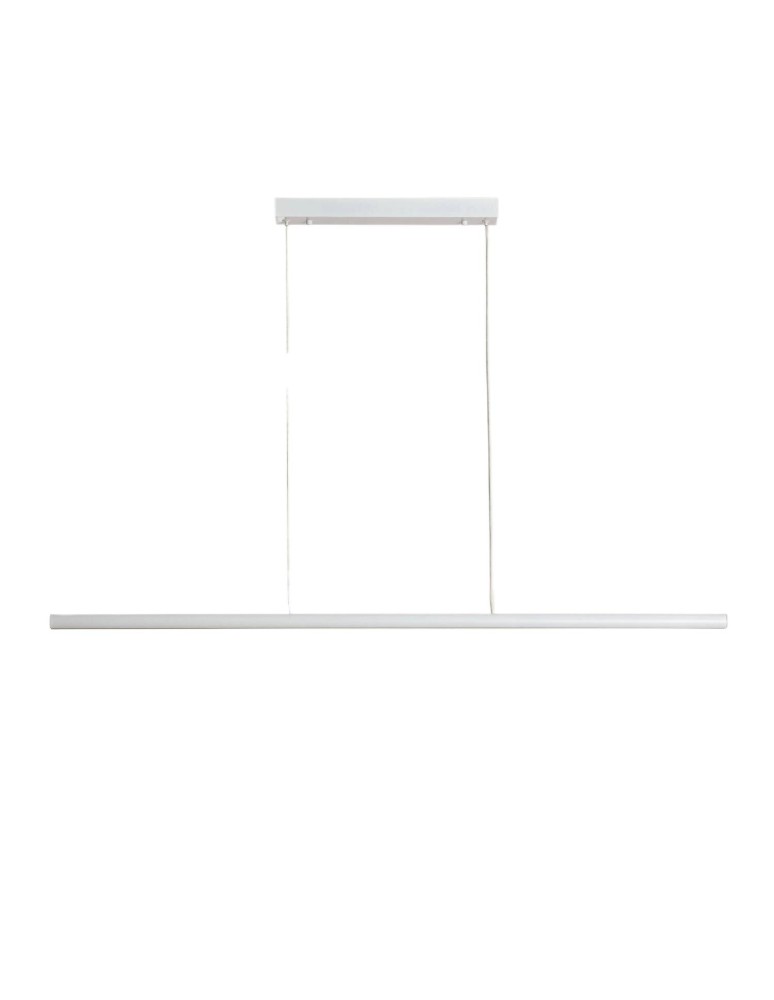 Abruzzo Lampa wisząca liniowa Biała 60cm 30W CCT Arche ABR-LWL-CCT-ARC-B