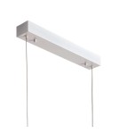 Abruzzo Lampa wisząca liniowa Biała 60cm 30W CCT Arche ABR-LWL-CCT-ARC-B
