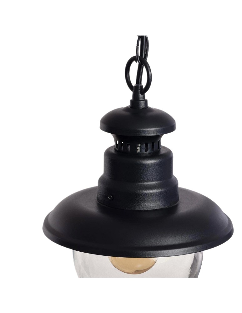 Outdoor pendant lamps - Abruzzo Outdoor pendant lamp classic black IP44 Castelo ABR-LWZ-IP44-CAST - product kolory-swiatla.pl 2