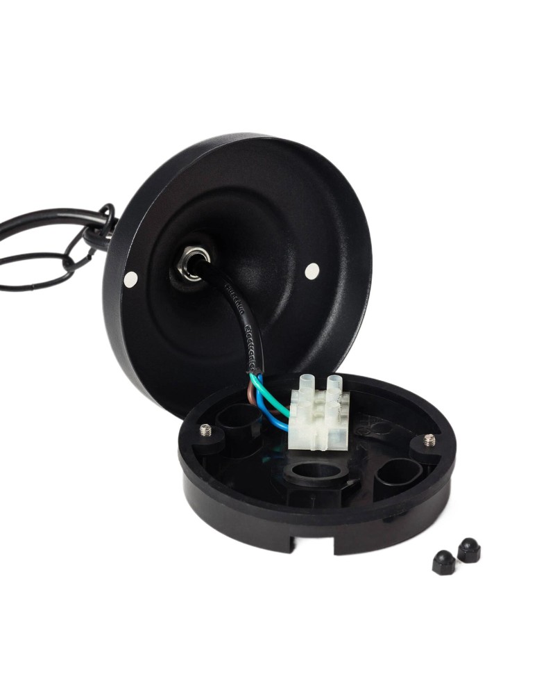 Outdoor pendant lamps - Abruzzo Outdoor pendant lamp classic black IP44 Castelo ABR-LWZ-IP44-CAST - product kolory-swiatla.pl 3