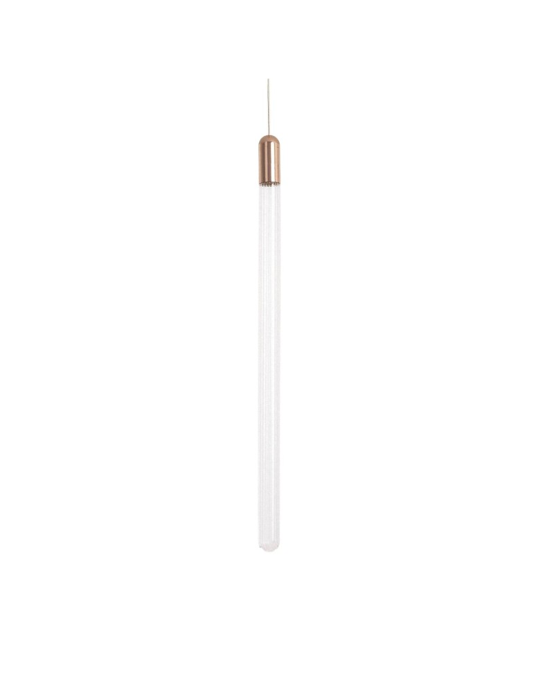 Pendant lamps - Abruzzo Gold 2.5W 3000K Jacob glass icicle pendant lamp ABR-LWSJ-3W-3000K - product kolory-swiatla.pl 1