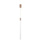 Pendant lamps - Abruzzo Gold 2.5W 3000K Jacob glass icicle pendant lamp ABR-LWSJ-3W-3000K - product 3